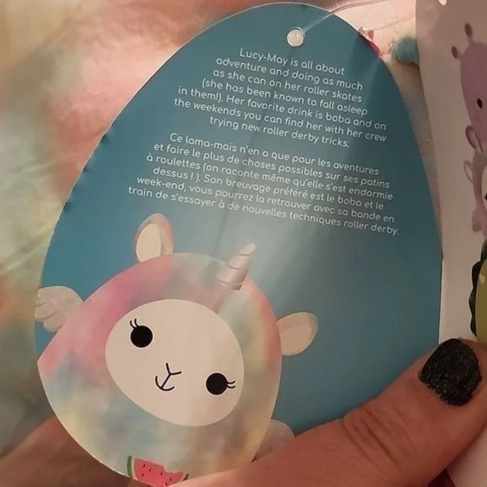 Squishmallows Lucy-May‎ the Llama-Pegacorn 16